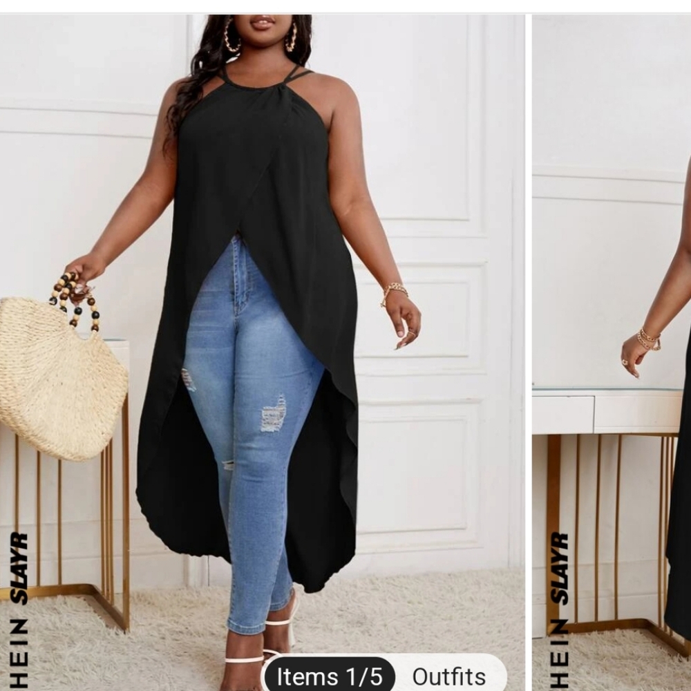 NEW Black High low top